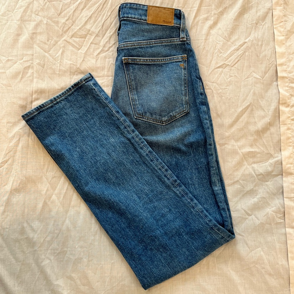 *SALE*Madewell Curvy Perfect Vintage Straight Jean 27 Tall